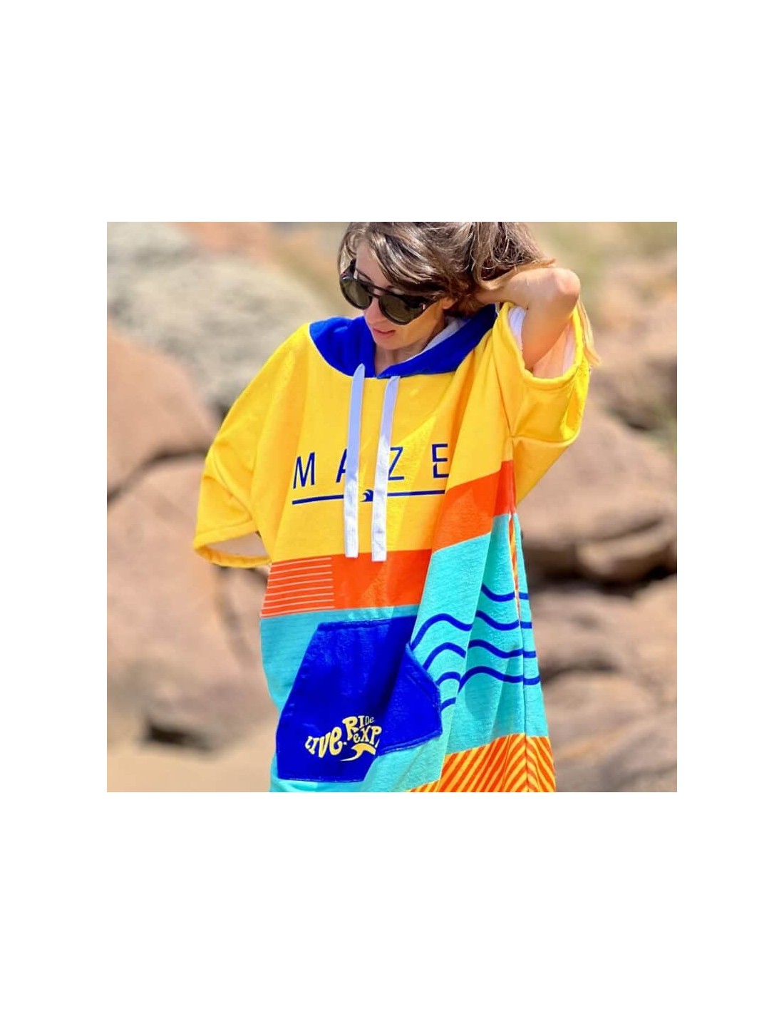 ПОНЧО MAZE MULTICOLOR 